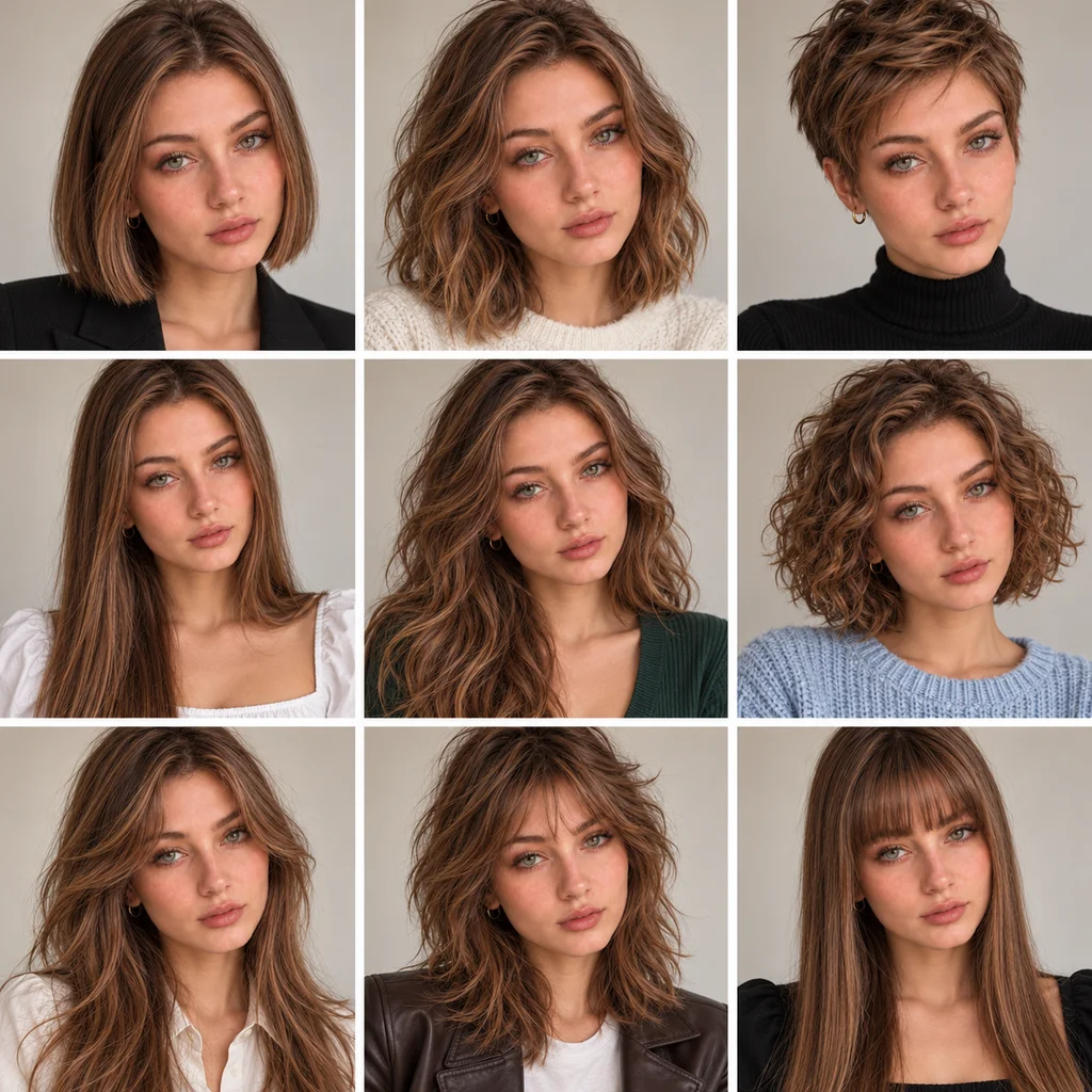 Hairstyle Change example result