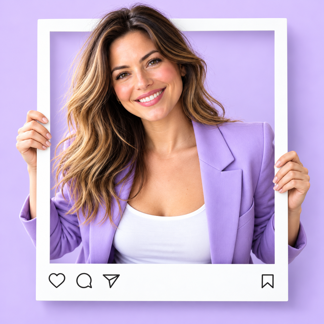 Instagram Pop-Out Effect example result